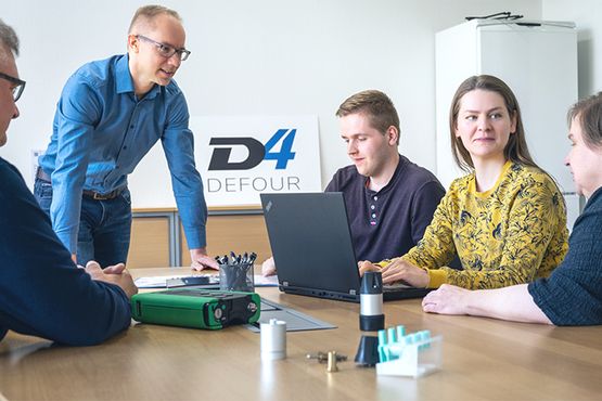 Meeting at Defour.