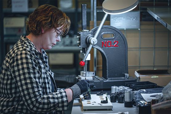 Ergostick assembly 